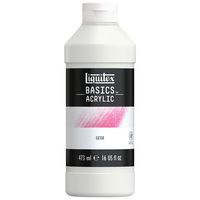 Liquitex BASICS Gesso Surface Prep Medium Tube,  16oz