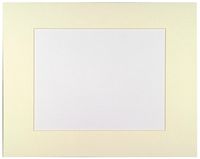 Sax Premium Precut Mat, White, 24" L x 18" W (Pack of 10)