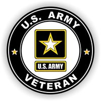 U.S. Army Veteran Decal Sticker by SSTS Prints