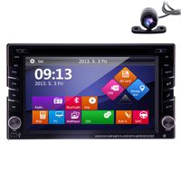 2017 EinCar Car Stereo with Android 6.0 OS Double 2 Din 6.2'' HD Touchscreen Car DVD Player In Dash GPS Navigation Auto Radio Receiver Support WiFi/Bluetooth/OBD2/Mirrorlink/CAM-IN