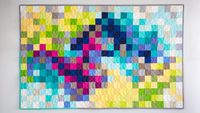 Perfectly Pixelated Jelly Roll Quilt
