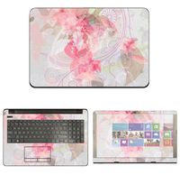 decalrus - Protective Decal Floral Skin Sticker for HP 15-BS115DX Touchscreen (15.6" Screen) case Cover wrap HPtouchscn15_BS115-171