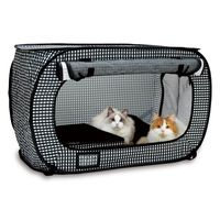 Necoichi Portable Stress Free Cat Cage and Litter Box Set