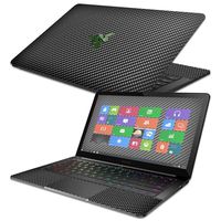 MightySkins Skin Compatible with Razer Blade Stealth 13.3" 2017 - Carbon Fiber | Protective, Durable, and Unique Vinyl Decal wrap Cover | Easy to Apply, Remove, and Change Styles | Made in The USA