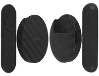 Skinomi Black Carbon Fiber Full Body Skin Compatible with Google Nexus Player (Full Coverage) TechSkin Anti-Bubble Film