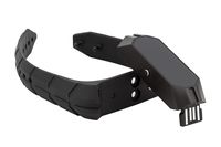 Changeable Standard Size Black Strap for NOZzER Watch -just Strap, no Watch in kit- Fits Wrist Circumference up to 21 cm (8.2″)