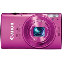 Canon PowerShot ELPH 330 12MP Digital Camera with 10x Optical Image Stabilized Zoom with 3-Inch LCD (Pink) (OLD MODEL)