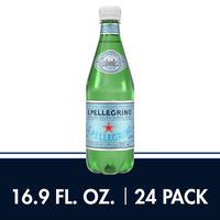 S.Pellegrino Sparkling Natural Mineral Water, 16.9 fl oz. (24 Pack)