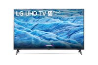 LG 55-inch Class 4K Smart UHD TV w/AI ThinQ (55UM7300AUE) (Renewed)