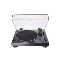 Audio-Technica AT-LP120XUSB Direct-Drive Turntable (Analog & USB), Black, Hi-Fidelity, Plays 33 -1/3, 45, and 78 RPM Records, Convert Vinyl to Digital (Renewed)