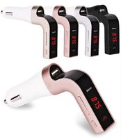 Bluetooth FM Transmitter for Car USB Car Phone Charger Make Calls Hands Free and Stream Music for Android iOS iPhone Samsung Cell Phone AUTO ON/Off with Noise Cancelling Mic 62216 (Rose Gold)