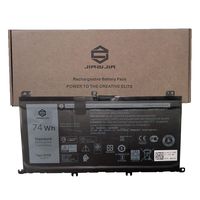 JIAZIJIA 357F9 Laptop Battery Replacement for Dell Inspiron 7557 7559 7566 7567 5576 5577 Series Notebook 00GFJ6 0GFJ6 Black 11.1V 74Wh 6333mAh