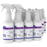 Diversey Oxivir Tb - RTU One-Step Disinfectant Cleaner with AHP, 32 oz. bottle (12 Pack w/ 2 Triggers)