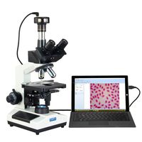 OMAX 40X-2000X Phase Contrast Trinocular Compound LED Microscope with 5MP Digital Camera