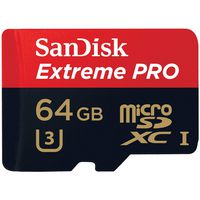 Sandisk Extreme Pro 64 GB MICROSD Extended Capacity - 96-V0KT-6D5O (Renewed)