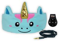 CozyPhones Kids Headphones Bluetooth Bundle - Unicorn & Black Bluetooth Adapter