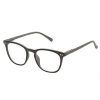 Blue Light Filter Computer Glasses for Blocking UV Headache [Anti Eye Eyestrain] Transparent Lens, Unisex (Men/Women) - (WR01-Grey +2.50)