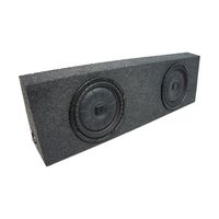 Universal Regular Standard Cab Truck Kicker CompVT CVT12 Dual 12" Sub Box Enclosure - Final 2 Ohm