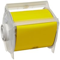 Brady 76688 GlobalMark 25' Length x 4.25" Width B-509 Magnetic Supply, Yellow Tape