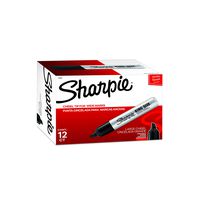 Sharpie 15001 Box of 12 Sharpie King Size Chisel Tip Permanent Markers