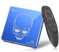 TV Box, HSYPC Beelink GT King Pro TV Box , DDR4 4GB/64GB, S922X-H Quad-core ARM Cortex-A73 and Dual-core ARM Cortex-A53, 3D Video Player with Voice Remote Control 4K Android TV Box.