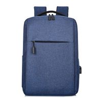 Laptop Backpack,Slim Computer School Bag, Business Case with USB Charging Port, Fits 15.6 Inch Laptop Bookbag Travel Backpack (Blue)