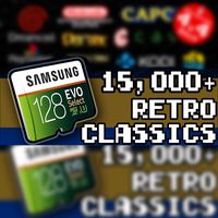 128 GB Retropie 4.4 SD Card - Premium Collection with Video Previews & 3D Boxart