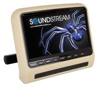 Soundstream SHAD-9H Universal Headrest Mount DVD Player w/ 9" LCD & MobileLink Input