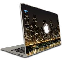Macbook Pro (15 inch) Vinyl, Removable Skin - Cityscape - New York at Night - NY Skyline