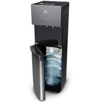 Avalon A3BLK Self Cleaning Bottom Loading Water Cooler Dispenser, 3 Temperature-UL/Energy Star Approved-Black Stainless Steel