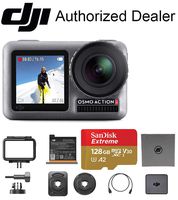 DJI OSMO Action - Dual Touch Display Waterproof Digital Action Camera with 4K HD Video 12MP Photos Live Streaming Stabilization (128GB Memory)