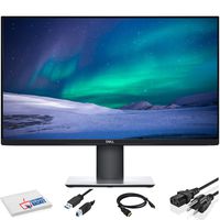 Dell P2719H 27" 16:9 Ultrathin Bezel IPS Monitor (P2719H)(Renewed) with HDMI Cable and Microfiber Cleaning Cloth