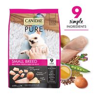 CANIDAE PURE Small Breed Real Chicken, Limited Ingredient, Grain Free Premium Dry Dog Food