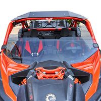 X3 Half Windshield for 2017 2018 2019 2020 Can Am Maverick X3 XRS XDS Turbo R Max - Clear Standard Polycarbonate