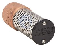 Spring Foot Valve, Lead Free Bronze, 1 In.