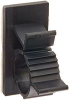 Self Adhesive Adjustable Cable Clamp, 0.75" Width, 1.25" Height, 1.5" Length, 0.50" to 0.60" Diameter Range