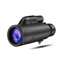 Aheasoun Monocular Telescope 10x42 Compact for Hunting Bird Watching Travelling Secenery