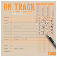 2020 ON TRACK Habit Tracking Wall Calendar