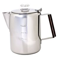 Chinook 41120 Timberline Stainless Steel Coffee Percolator Cookware, 9 Cup