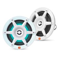 JBL MW6520AM - Stadium Marine MW6520 White 6.5" Premium 2-Way RGB LED Coaxial Speakers