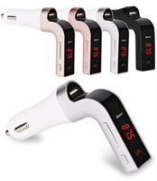 Bluetooth FM Transmitter for Car USB Car Phone Charger Make Calls Hands Free and Stream Music for Android iOS iPhone Samsung Cell Phone AUTO ON/Off with Noise Cancelling Mic 62216 (Silver)