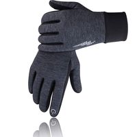 SIMARI Winter Gloves for Men Women,Keep Warm Touch Screen Windproof Cold Weather Gloves for Cycling Running SMRG102(Grey M)