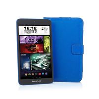 Visual Land Prestige ELITE 8QS-KC - 8" Quad Core 16GB Android Tablet with Keyboard Case, 1280x800 HD IPS Screen, KitKat4.4, Google Play (Blue)