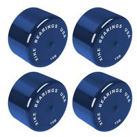 XiKe 4 Pcs 70019 Bra Model 19B Caps Replacement for Bearing Buddy 1980, 1980A, 1938, 1968, 2047, 2080 and 2080T Blue.