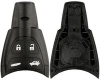 KeylessOption Just the Case Keyless Entry Remote Key Fob Shell