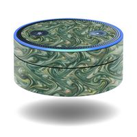 MightySkins Skin Compatible with Amazon Echo Dot - Marble Swirl | Protective, Durable, and Unique Vinyl Decal wrap Cover | Easy to Apply, Remove, and Change Styles | Made in The USA