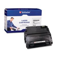 Verbatim Remanufactured Toner Cartridge Replacement for HP Q5942A (Black)