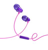 TCL SOCL 100 In-Ear Earbuds Wired Headphone with Passive Noise Isolation and Built-in Mic - Sunrise Purple