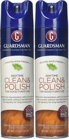 Guardsman Clean & Polish For Wood Furniture - Woodland Fresh - 12.5 oz - Silicone Free, UV Protection - 460700 Pack of 2