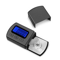 Flexzion Professional Digital Turntable Stylus Tracking Force Gauge Record Player Needle Cartridge Vertical Pressure Weight Scale Vinyl Stylus Alignment w/LCD Backlight f/Tonearm Phono Cartride